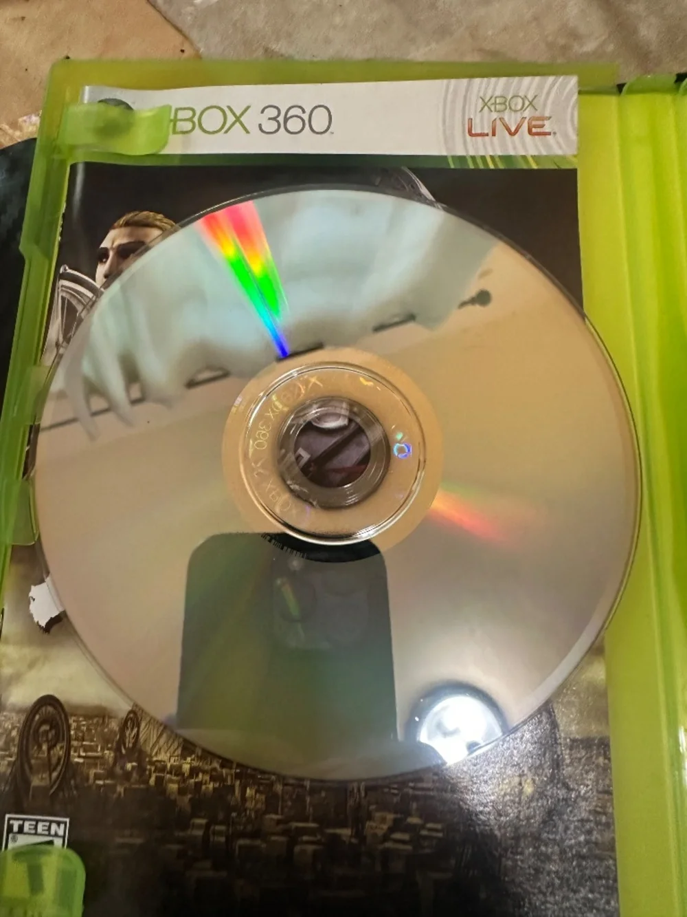 Lost Odyssey Microsoft Xbox 360 2008 CIB Complete 4 Disc Manual